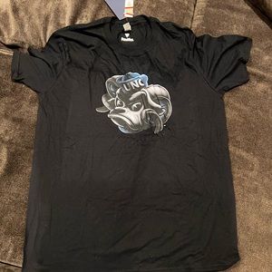 Unc Tarheels North Carolina T-shirt size large black